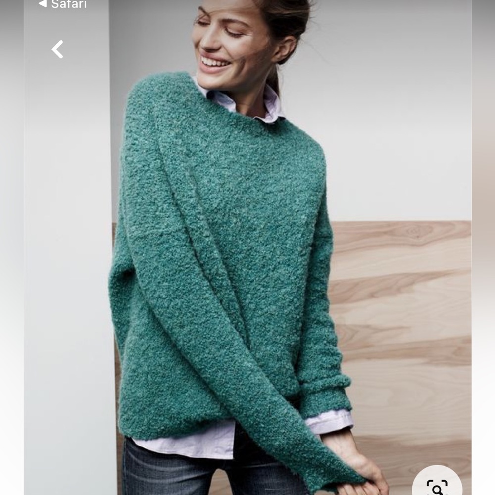J crew boucl’e sweater